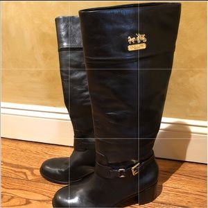 COACH RIDING BOOTS SIZE 81/2 great condition